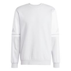 Bluza męska adidas Squadra 25 Sweat Crew. Białe bluzy nierozpinane męskie ADIDAS, m, bez wzorów, z bawełny, młodzieżowe, bez ramiączek, bez kaptura. Za 148.00 zł.