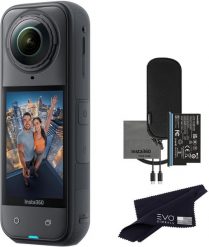 Kamera Insta360 X5 Grad Action czarna. Czarne kamery sportowe INSTA360. Za 3,529.05 zł.