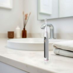 Oclean X Lite S Duo Set electric toothbrushes for two, blue and gray. Niebieskie szczoteczki elektryczne Oclean. Za 430.46 zł.
