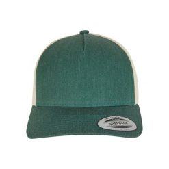 Czapka Trucker Flexfit Retro. Brązowe czapki męskie FLEXFIT, bez wzorów, retro. Za 104.50 zł.