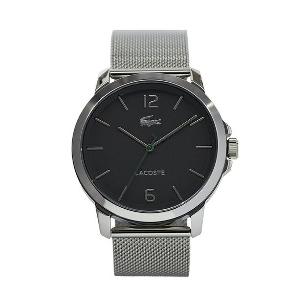 Zegarek Lacoste. Szare zegarki męskie Lacoste, srebrne. Za 449.99 zł.