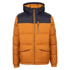Męska Kurtka Puchowa Erris. Brązowe kurtki męskie Trespass, m, bez wzorów, z puchu, sportowe, bez ramiączek, bez kaptura. Za 392.99 zł.