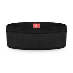 Pas do biegania w terenie Trekking Siroko Kerry Black. Czarne paski męskie SIROKO, bez wzorów, z materiału. Za 84.00 zł.