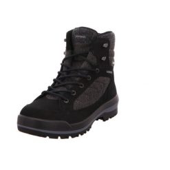 Buty trekkingowe męskie Lowa Isarco Gtx. Czarne buty trekkingowe męskie Lowa, na jesień, bez wzorów, z materiału, bez zapięcia. Za 799.00 zł.