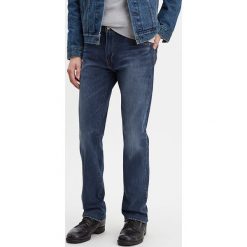 Dżinsy "527" - Slim fit - w kolorze granatowym. Niebieskie jeansy męskie Denim Special, z aplikacjami, klasyczne. W wyprzedaży za 265.95 zł.