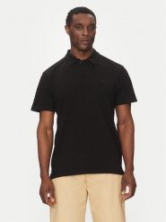 Quiksilver Polo EQYKT04375 Czarny Regular Fit. Czarne koszulki polo męskie Quiksilver, m, bez wzorów, z bawełny, bez kołnierzyka, bez ramiączek. Za 109.99 zł.