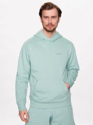 New Balance Bluza MT23565S Zielony Relaxed Fit. Zielone bluzy nierozpinane męskie New Balance, m, bez wzorów, z bawełny, bez ramiączek, bez kaptura. Za 259.99 zł.