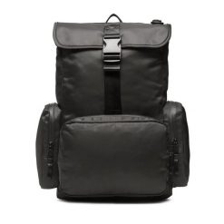 Plecak Calvin Klein Jeans. Czarne plecaki męskie Calvin Klein Jeans, bez wzorów, z jeansu. Za 749.99 zł.