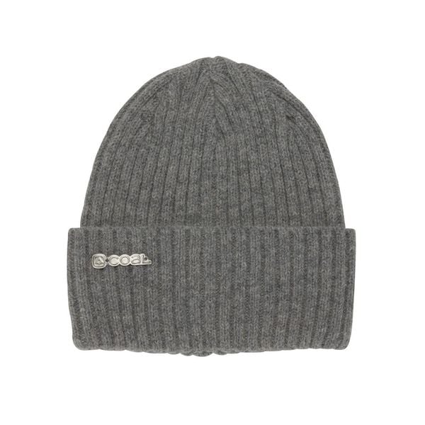 Czapka zimowa COAL GREENWATER heather grey. Szare czapki męskie COAL, na zimę, bez wzorów, sportowe. Za 40.00 zł.