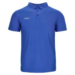 Koszulka Polo Keeza Star. Niebieskie koszulki polo męskie KEEZA, bez wzorów, retro, bez kołnierzyka, bez ramiączek. Za 75.00 zł.