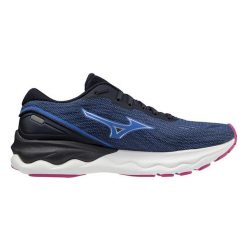 Buty do biegania męskie Mizuno Wave Skyrise 3. Niebieskie buty do biegania męskie Mizuno, bez wzorów, z gumy, bez zapięcia, do biegania, mizuno wave. Za 595.75 zł.