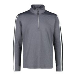 Bluza męska CMP 39L2577. Białe bluzy nierozpinane męskie CMP, l, bez wzorów, bez ramiączek, bez kaptura. Za 159.99 zł.