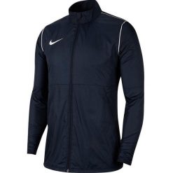 Kurtka do piłki nożnej męska Nike RPL Park 20 RN JKT. Niebieskie kurtki męskie Nike, l, bez wzorów, sportowe, bez ramiączek, bez kaptura. Za 214.47 zł.