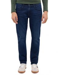 Męskie Spodnie jeansowe Mustang Style Oregon Slim Denim Blue 1017220 5000 883. Niebieskie jeansy męskie Mustang, bez wzorów, z denimu. Za 219.99 zł.