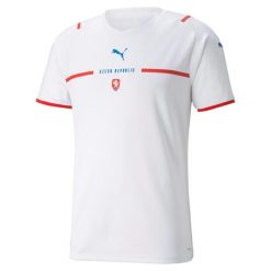 Biała koszulka piłkarska Puma Czech Republic Facr 2xl. Białe t-shirty sportowe męskie Puma, xl, bez wzorów, z poliesteru, sportowe, bez ramiączek. Za 340.99 zł.