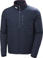 Kurtka męska Helly Hansen Crew Insulator 2.0 granatowa r. M. Kurtki męskie Helly Hansen, m, bez wzorów, bez ramiączek, bez kaptura. Za 799.99 zł.