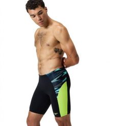 Kąpielówki męskie spodenki kąpielowe Speedo Endurance Max Splice. Czarne kąpielówki męskie SPEEDO, m, bez wzorów. Za 351.55 zł.
