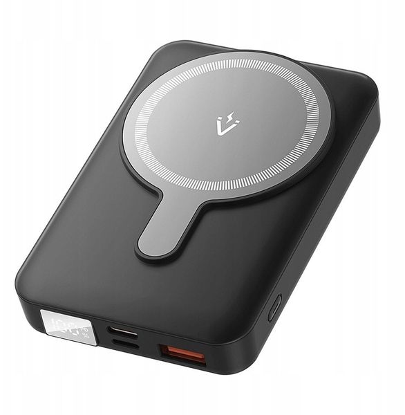POWER BANK WRL 10000MAH 22.5W/MAGNETIC BLACK FHTB0 VENTION. Czarne powerbanki Vention. Za 113.66 zł.