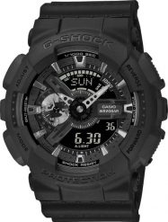 Zegarek sportowy G-SHOCK Casio G-Shock GA-114RE-1AER 200m czarny. Czarne zegarki sportowe G-Shock. Za 719.00 zł.