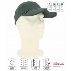 Czapka przeciwdeszczowa Élémenterre Ibis. Brązowe czapki męskie Elementerre, bez wzorów, z mikrofibry, sportowe. Za 123.50 zł.