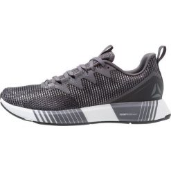 Reebok FUSION FLEXWEAVE Obuwie do biegania treningowe grey/coal/red. Buty do biegania męskie marki Reebok. Za 549.00 zł.