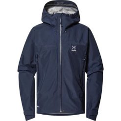 Kurtka przeciwdeszczowa męska ROC Flash GTX. Szare kurtki męskie Haglöfs, m, bez wzorów, sportowe, bez ramiączek, bez kaptura. Za 1,800.00 zł.