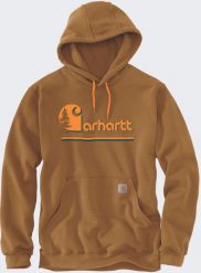 Bluza Carhartt Midweight Tree Graphic Brown. Brązowe bluzy nierozpinane męskie Carhartt, m, bez wzorów, bez ramiączek, bez kaptura. Za 265.11 zł.