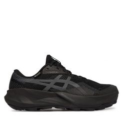 Buty do biegania Asics. Czarne buty do biegania męskie Asics, bez wzorów, bez zapięcia, do biegania. Za 769.99 zł.