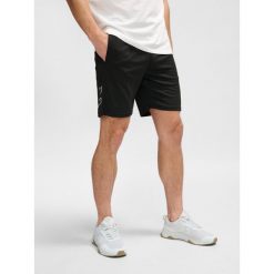 Krótka Hummel TE Flex Mesh. Czarne szorty sportowe męskie HUMMEL, bez wzorów, z meshu, sportowe. Za 135.50 zł.