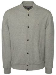 Tommy Hilfiger Kurtka bomber Essential MW0MW42470 Szary Regular Fit. Szare kurtki męskie Tommy Hilfiger, m, bez wzorów, z bawełny, bez ramiączek, bez kaptura. Za 569.99 zł.