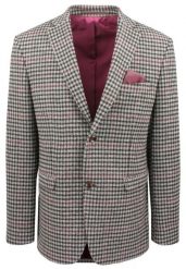 Męska Marynarka Wełniana, Weekendowa (Sportowa) - MEN'SFIELD - Drobna Kratka. Szare marynarki męskie MEN'SFIELD, m, bez wzorów, z tkaniny. Za 745.00 zł.