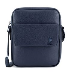 Saszetka U.S. Polo Assn. Niebieskie saszetki męskie U.S. Polo Assn., bez wzorów, małe. Za 249.99 zł.