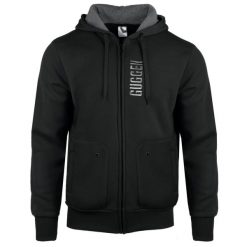 Bluza dresowa z kapturem. Niebieskie bluzy nierozpinane męskie GUGGEN MOUNTAIN, m, bez wzorów, z dresówki, sportowe, bez ramiączek, z kapturem. W wyprzedaży za 149.00 zł.