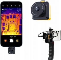 Kamera Termowizyjna na Telefon iOS Lightning USB-C Thermal Master T2S PRO / iOS. Kamery cyfrowe Seek Thermal. Za 1,381.71 zł.