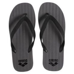 Klapki japonki basenowe plażowe klasyczne Arena Beach Tong. Czarne sztyblety męskie ARENA, bez obcasa, bez zapięcia. Za 79.99 zł.