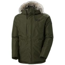 Parka Helly Hansen Coastal 3.0. Zielone parki męskie Helly Hansen, na zimę, m, bez wzorów, bez kaptura. W wyprzedaży za 1,021.50 zł.