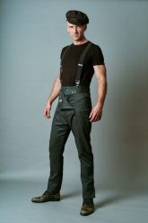 Spodnie Oficery Męskie Butelkowozielone. Białe spodnie na co dzień męskie Hultaj Polski, bez wzorów, z bawełny, militarne, długie. Za 479.00 zł.