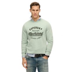 Bluza Superdry Vintage Wash. Zielone bluzy nierozpinane męskie Superdry., m, bez wzorów, klasyczne, bez ramiączek, bez kaptura. Za 319.00 zł.