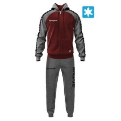 Givova Dres Italia 103 męski z kapturem, bluza, rozmiar M. Czarne bluzy nierozpinane męskie Givova, m, bez wzorów, z dresówki, bez ramiączek, z kapturem. Za 268.99 zł.