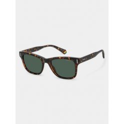 Okulary Przeciwsłoneczne Polaroid PLD 6206/S. Brązowe okulary przeciwsłoneczne męskie Polaroid, bez wzorów, eleganckie. Za 309.00 zł.