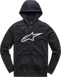 Alpinestars Bluza z kapturem ALPINESTARS AGELESS II ZIP HOODIE, Black/White Rozmiar: XL. Białe bluzy nierozpinane męskie Alpinestars, m, bez wzorów, bez ramiączek, z kapturem. Za 357.17 zł.