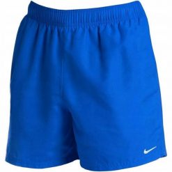 Męskie Szorty Kąpielowe Volley Essential. Niebieskie kąpielówki męskie Nike, bez wzorów, sportowe. Za 197.99 zł.