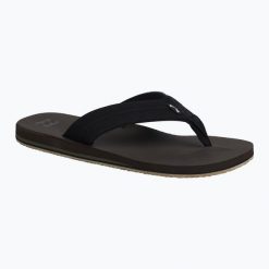Japonki męskie Billabong All Day Impact. Czarne klapki i japonki męskie Billabong, bez wzorów. Za 99.99 zł.