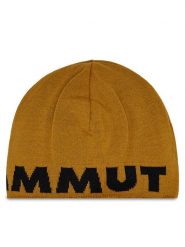 Mammut Czapka Mammut Logo Beanie 1191-04891-7507-1 Brązowy. Brązowe czapki męskie Mammut, bez wzorów, z materiału, sportowe. Za 229.99 zł.