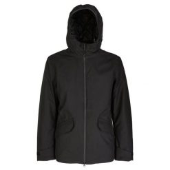 Kurtka GEOX M CLINTFORD Czarny. Czarne kurtki męskie Geox, m, bez wzorów, z tkaniny, casualowe, bez ramiączek, bez kaptura. Za 734.99 zł.