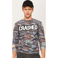 Bluza z nadrukiem all over - Wielobarwn. Bluzy nierozpinane męskie marki House. Za 89.99 zł.