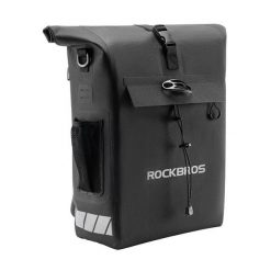 Sakwa rowerowa boczna na bagażnik plecak 2w1 Rockbros AS-131. Czarne plecaki męskie ROCKBROS, bez wzorów. Za 319.00 zł.