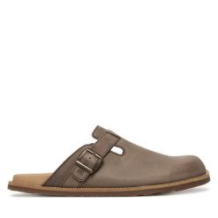 Klapki Fly London. Brązowe klapki i japonki męskie Fly London, bez wzorów. Za 589.99 zł.