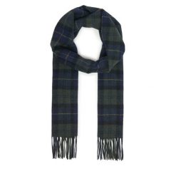 Szalik Barbour. Niebieskie szaliki męskie Barbour, bez wzorów. Za 269.99 zł.