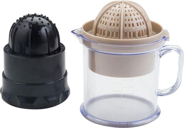 NAVA Wyciskacz WYCISKARKA do cytrusów owoców z pojemnikiem i nakrętką wyciskającą. Sokowirówki i wyciskarki do soków NAVA. Za 29.99 zł.